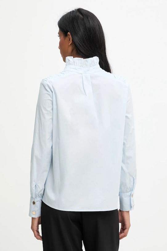 Одежда Хлопковая рубашка Answear.LAB 5322 голубой