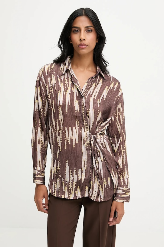 Answear.LAB koszula regular brązowy OR.34532.TOS