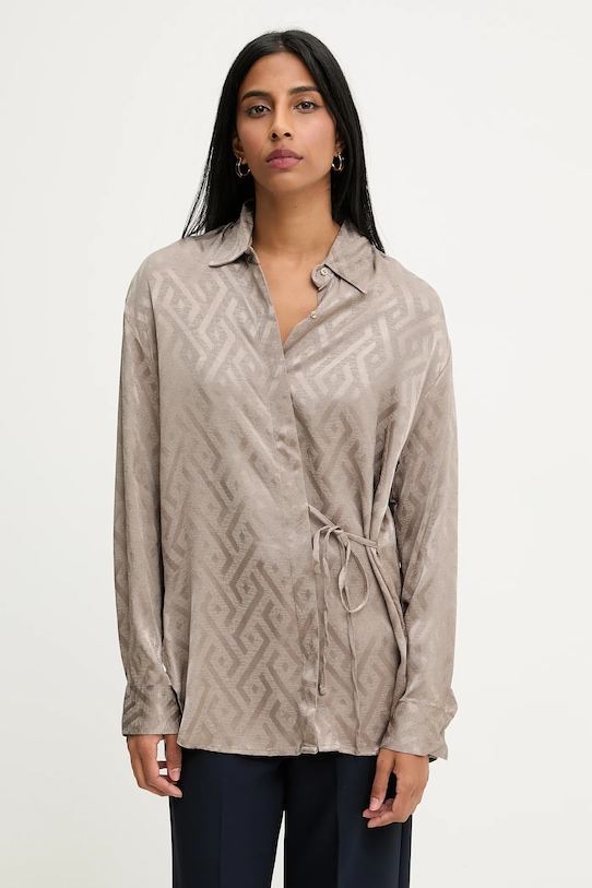 Answear.LAB camasa OR.34440.TOS bej