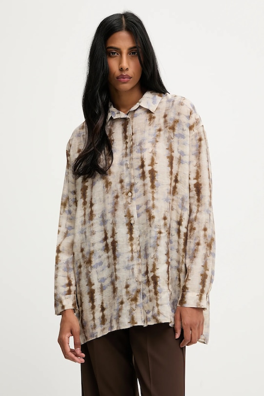 Answear.LAB camasa lung maro F.7381.tos