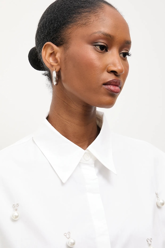 Bavlnená košeľa Answear.LAB biela 3022