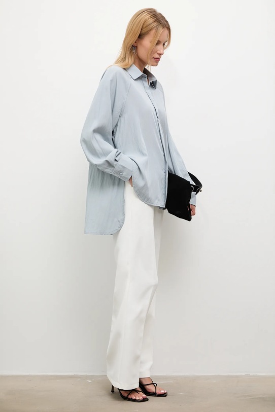 Рубашка Answear.LAB casual голубой 14749.ilk