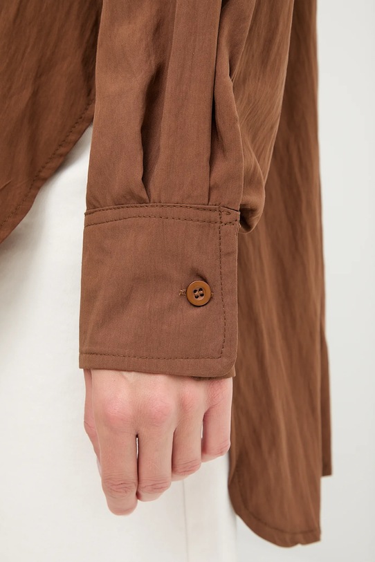 Košile Answear.LAB 14749.ilk hnědá