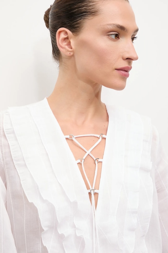 Košulja Answear.LAB sng166.LF.TOS bijela