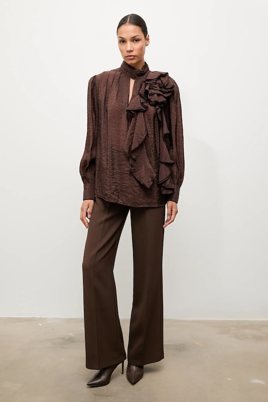 Answear.LAB camasa ST.1264.TOS maro WA25