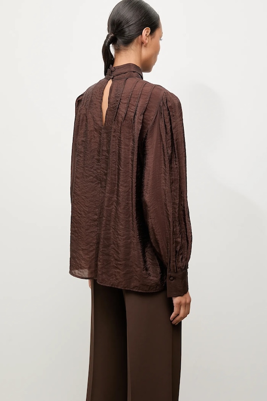 Îmbrăcăminte Answear.LAB camasa ST.1264.TOS maro