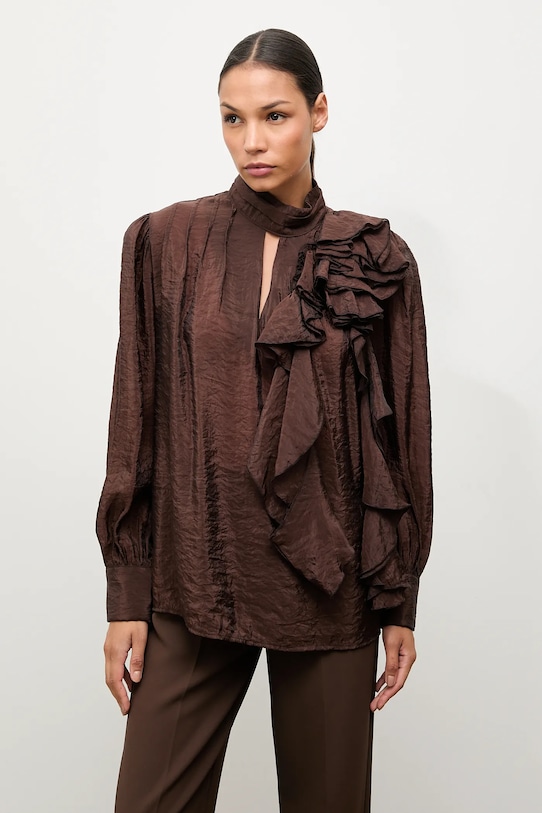 Answear.LAB camasa maro ST.1264.TOS