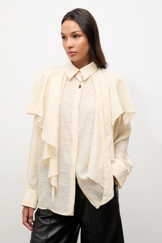 Answear.LAB koszula beżowy ST.0698.TOS