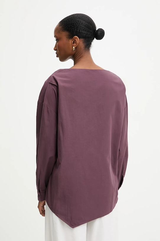 Odzież Answear.LAB koszula bawełniana ST.0709.TOS bordowy