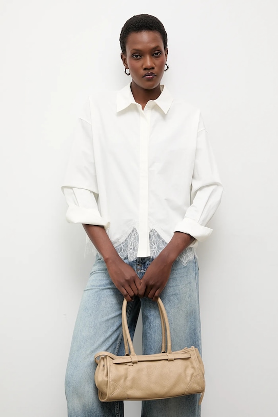 Answear.LAB koszula bawełniana biały ST.0677.TOS