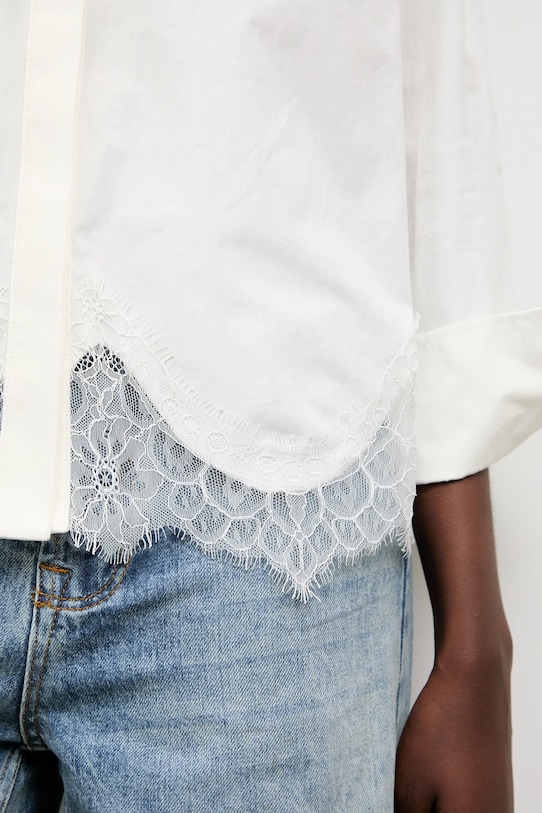 Answear.LAB koszula bawełniana ST.0677.TOS biały