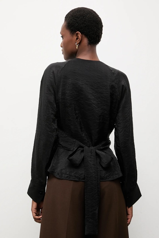 Odzież Answear.LAB koszula ST.1242.TOS czarny