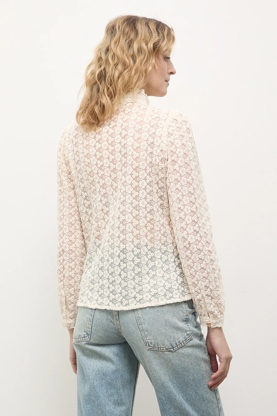 Odzież Answear.LAB koszula 670364.hak beżowy