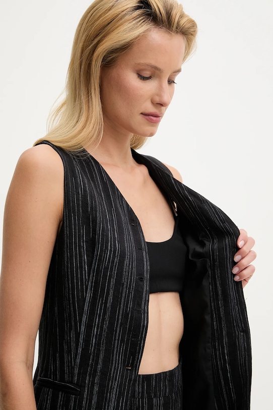 Γιλέκο από λινό ύφασμα Answear.LAB 11237.FLK