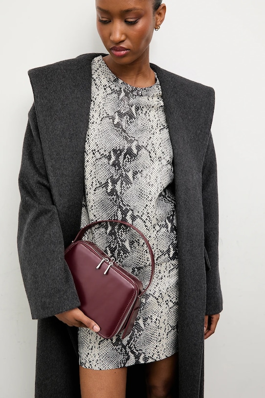 Answear.LAB palton de lana WA25.KPD004 negru