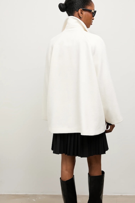 Одежда Шерстяное пальто Answear.LAB WA25-KPD010 белый