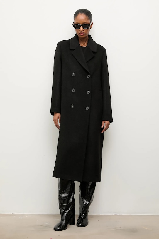 Одежда Шерстяное пальто Answear.LAB WA25-KPD014 чёрный