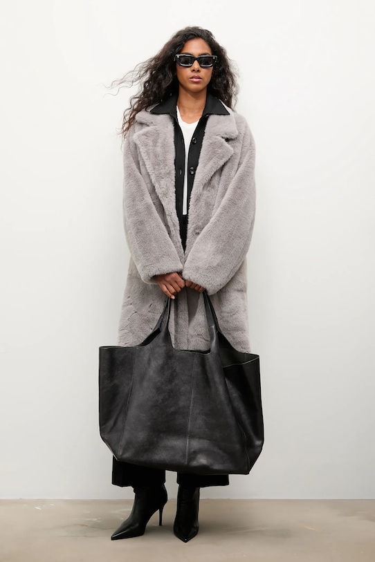 Пальто Answear.LAB WA25-KPD024 серый WA25