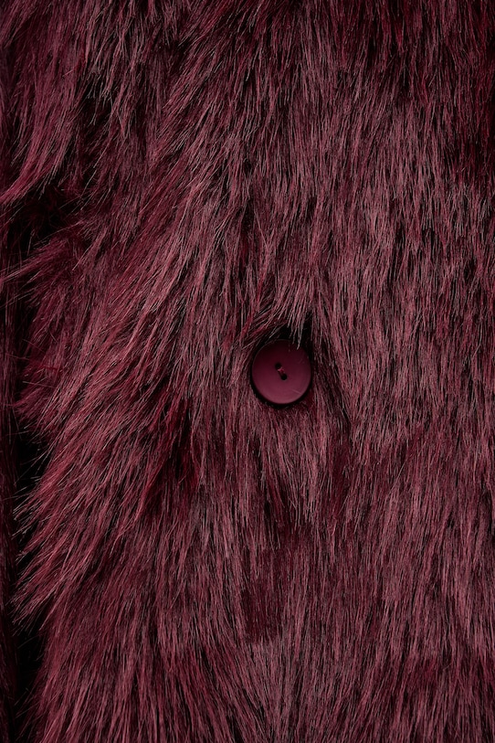 Answear.LAB płaszcz SNG.151.TMS bordowy