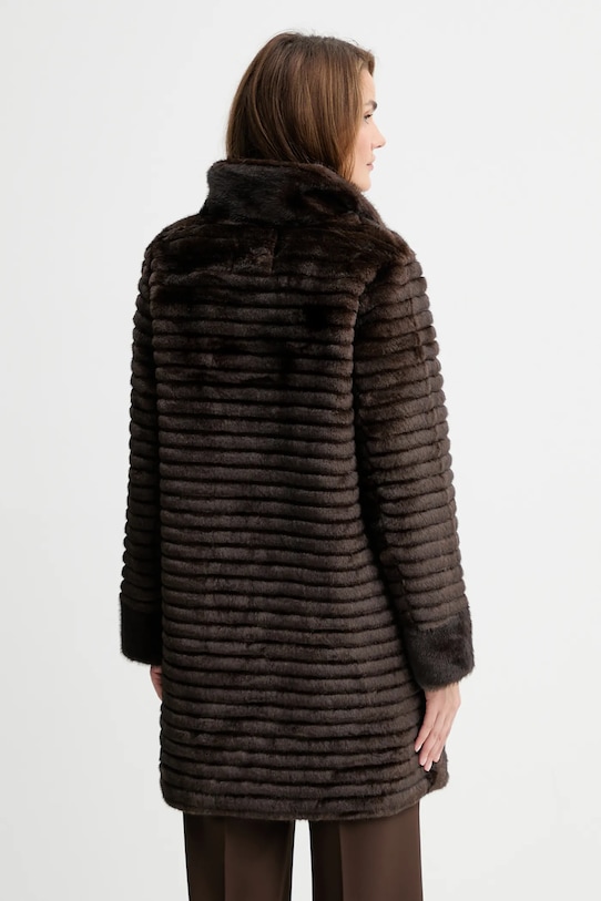 Odzież Answear.LAB płaszcz BR005CP.iak brązowy