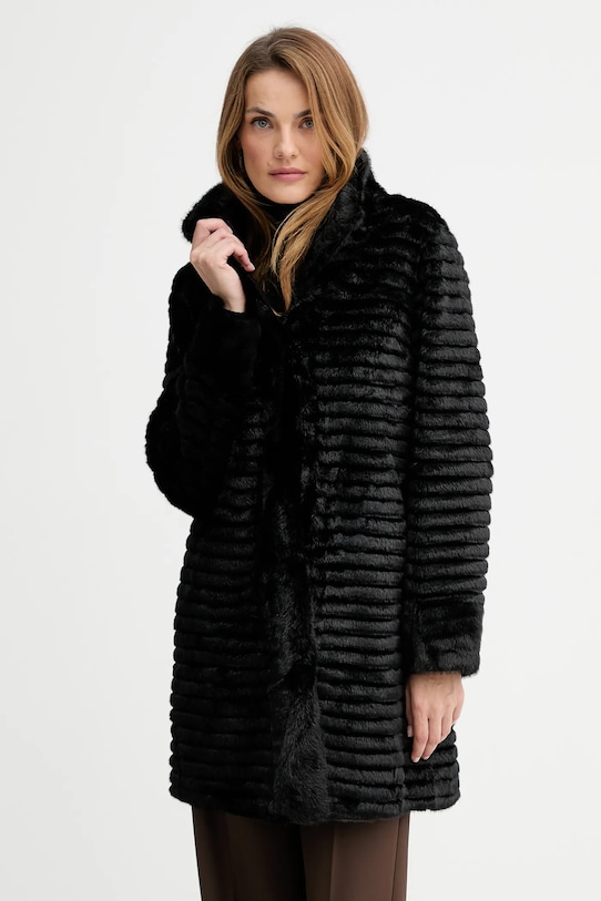 Answear.LAB płaszcz czarny BR005CP.iak