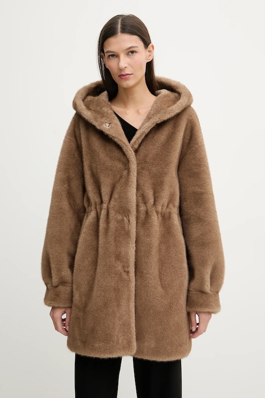 Kabát Answear.LAB oversize béžová 5009.fh