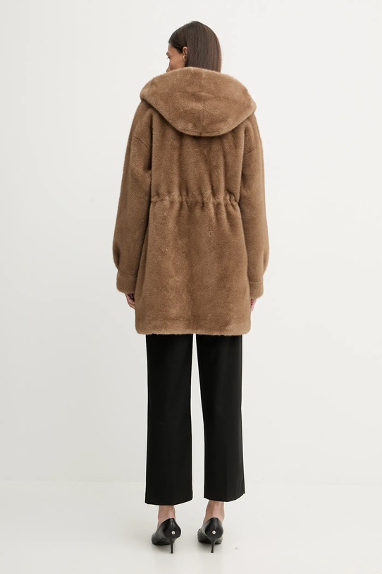 Odzież Answear.LAB płaszcz 5009.fh beżowy