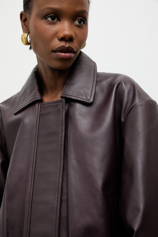 Answear.LAB přechodová bunda dámská kožená RAYA