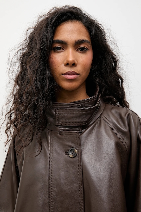 Kožená bunda Answear.LAB WA25-KPD110