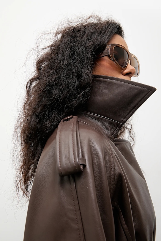 Kožená bunda Answear.LAB WA25-KPD111