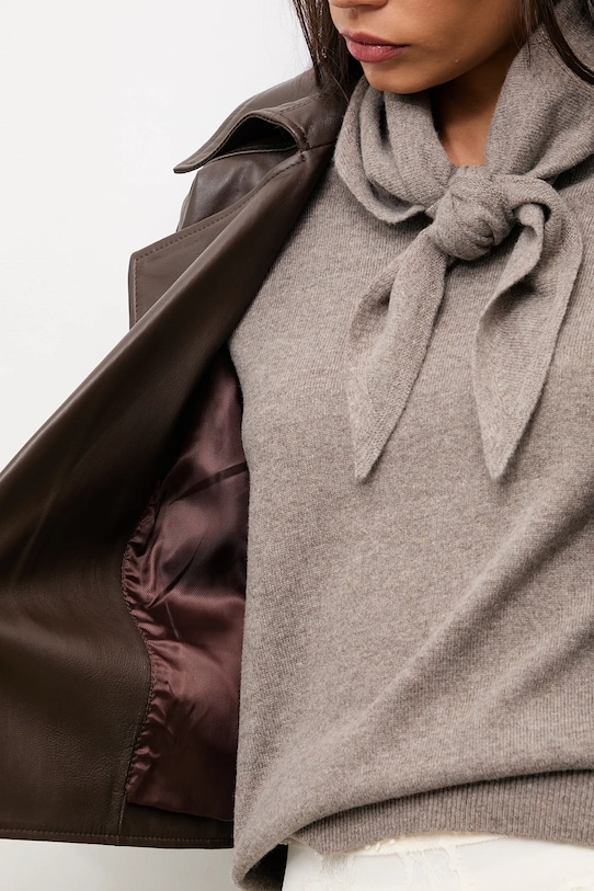 Шкіряна куртка Answear.LAB WA25-KPD111