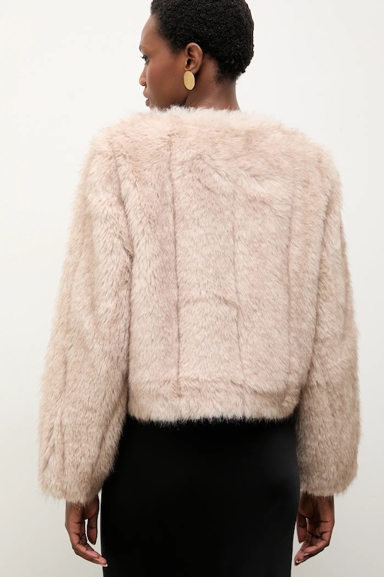 Odzież Answear.LAB kurtka WA25-KUD000 beżowy