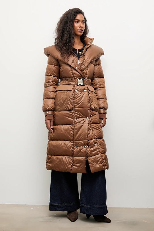 Answear.LAB kurtka brązowy WA25-KUD013