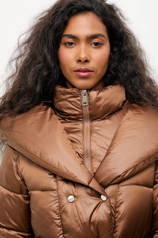 Answear.LAB kurtka WA25-KUD013 brązowy