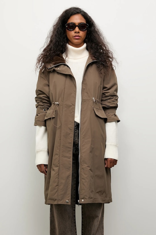 Answear.LAB parka pozostałe zielony 8396.fh