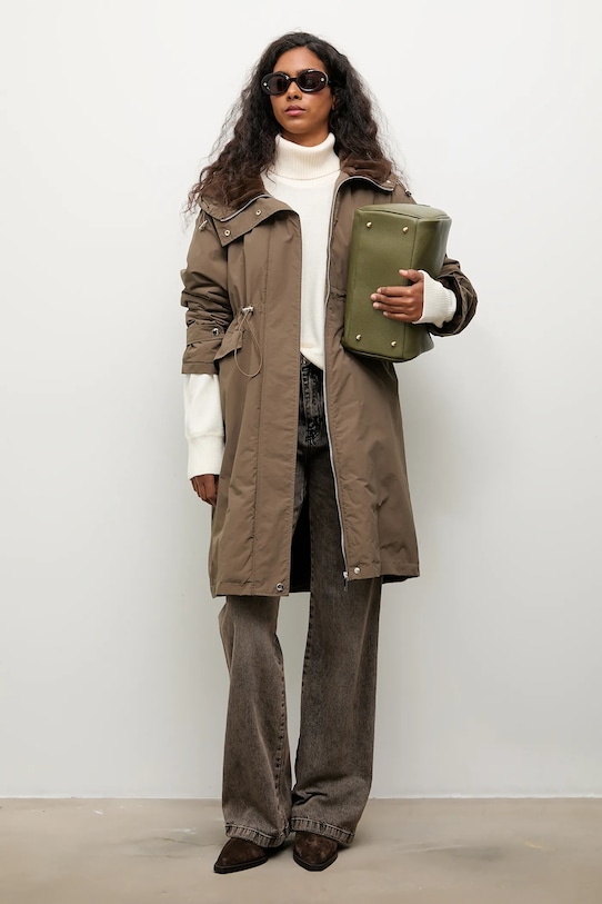 Answear.LAB parka 8396.fh zielony WA25