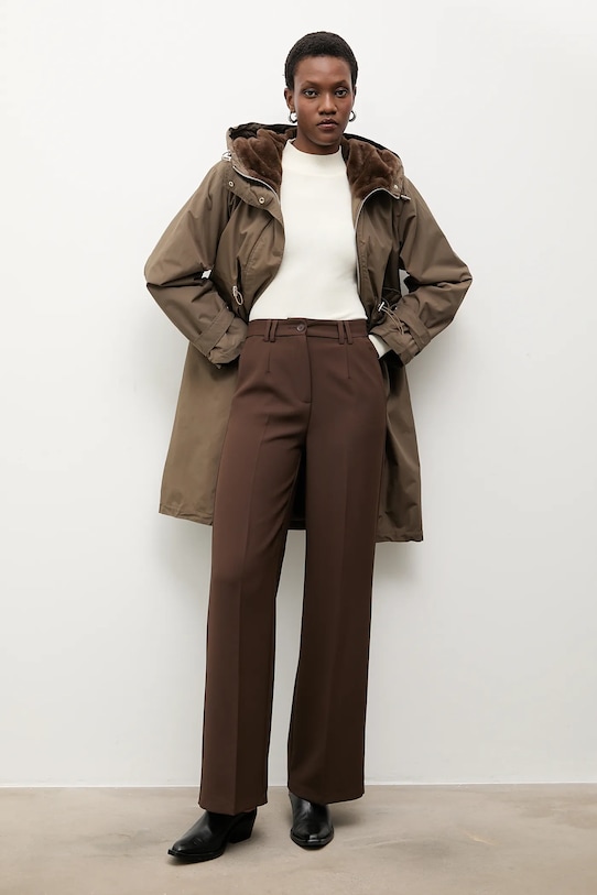 Answear.LAB parka 8396.fh zielony WA25