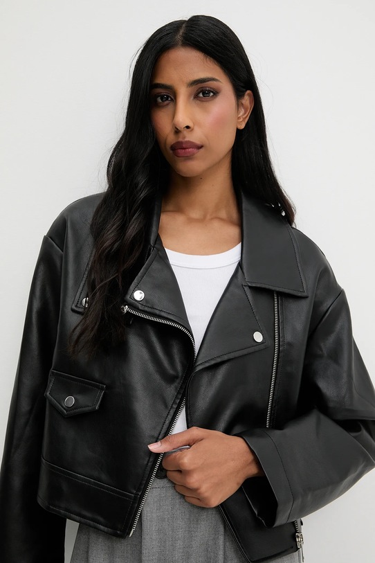 Answear.LAB geaca ramones negru 3555.F