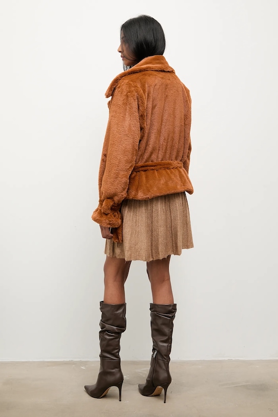 Odzież Answear.LAB kurtka 160557 brązowy