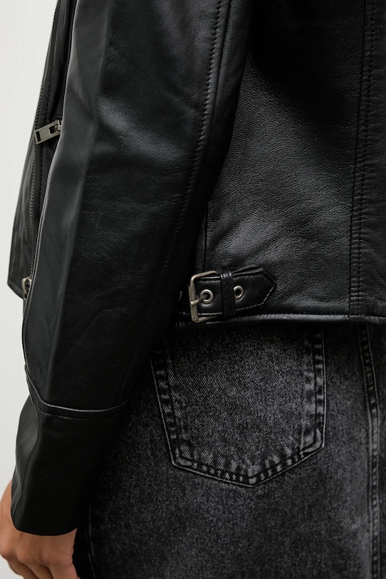 Кожаная куртка Answear.LAB WA25-KUD035 чёрный