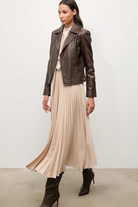 Answear.LAB geaca ramones de piele WA25-KUD036