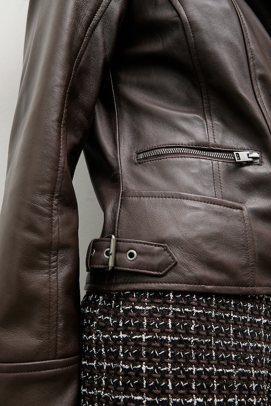 Δερμάτινo jacket Answear.LAB WA25-KUD036