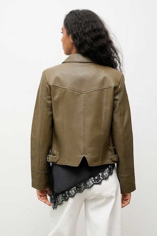 Ρούχα Δερμάτινo jacket Answear.LAB WA25-KUD036 πράσινο