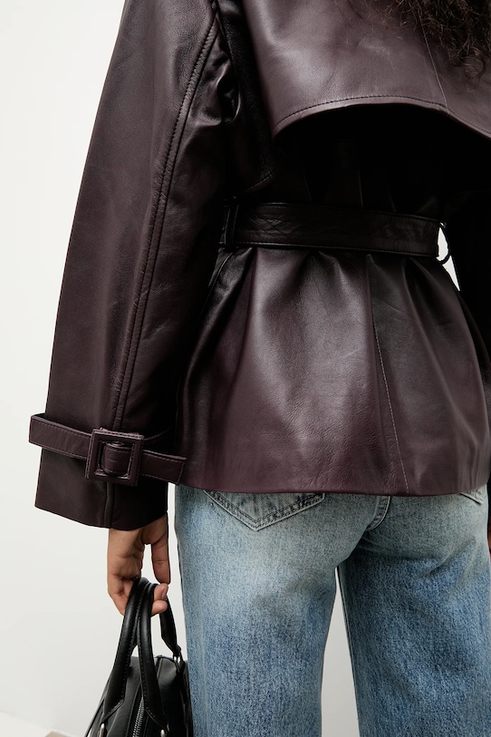 Answear.LAB geaca de piele WA25-KUD037