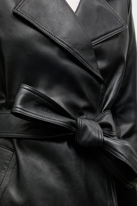 Answear.LAB palton de piele WA25-KUD038