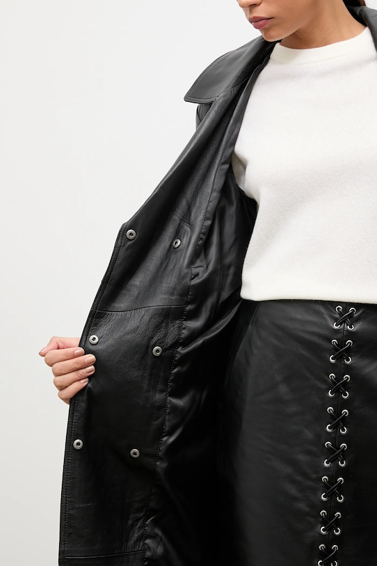 Answear.LAB palton de piele WA25-KUD038