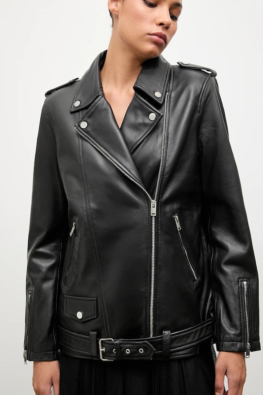 Кожаная куртка Answear.LAB WA25-KUD039 чёрный