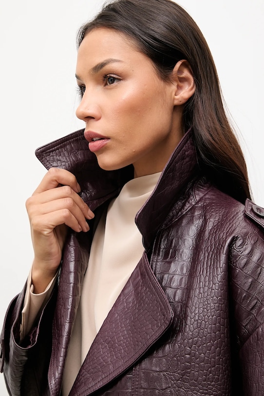 Answear.LAB geaca de piele WA25-KUD040