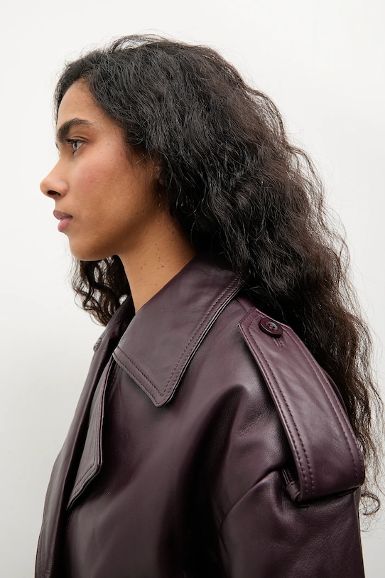 Kožená bunda Answear.LAB WA25-KUD040