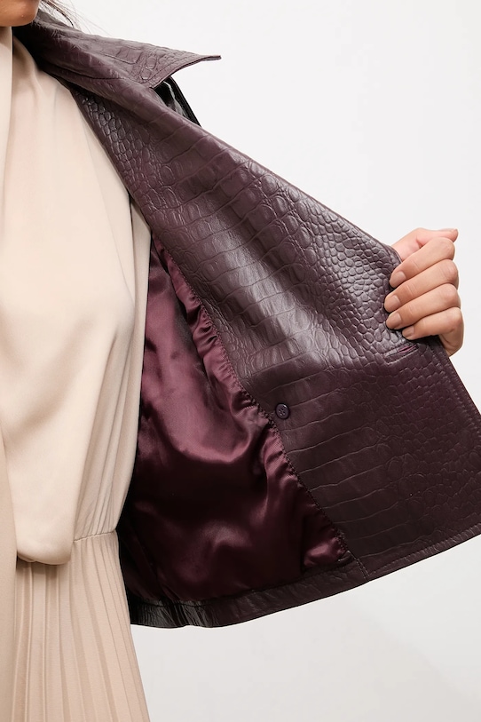 Answear.LAB geaca de piele WA25-KUD040